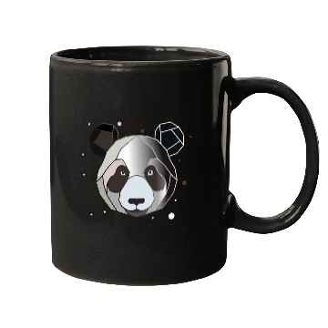 Discover Panda Polygon Art Animal Abstract Geometric Shape Art Mugs