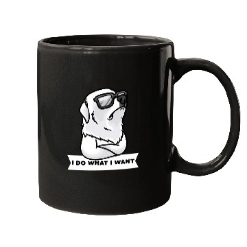 Discover Pyrenean Mountain Dog Stubborn Dog Great Pyrenees Mugs