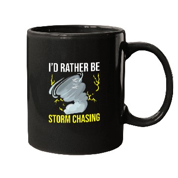 Discover Storm Chasing Lightning Thunder Weather Hurricane Tornado 23 Mugs