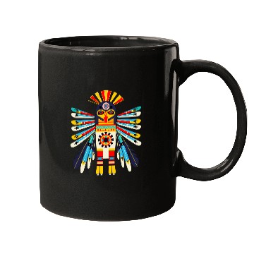 Discover Mythical Thunderbird in Pacific Northwest Coastal Art Style Mugs