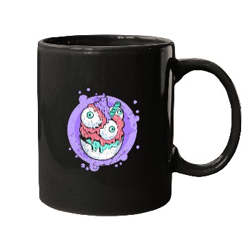 Discover Horror Ice Cream Pastel Goth Aesthetic Soft Goth Gothic Mugs