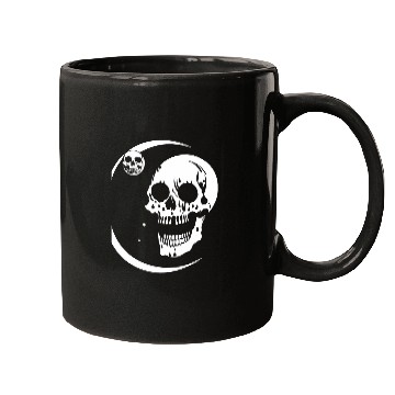 Discover Horror Skull Skull Art Skull Gothic Heavy Metal 6 Mugs