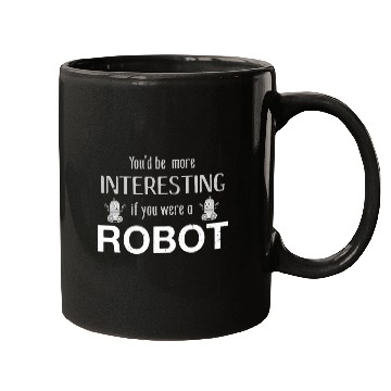 Discover Robot Engineer Robotics 25 Mugs