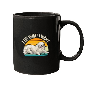 Discover Retro vintages Great Pyrenees Dog Mugs