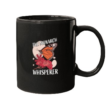 Discover Monarch Whisperer Design for Butterfly Lover Mugs