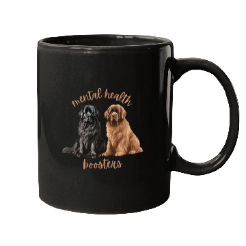 Discover Mental Health Boosters Newfoundland Dogs Mugs