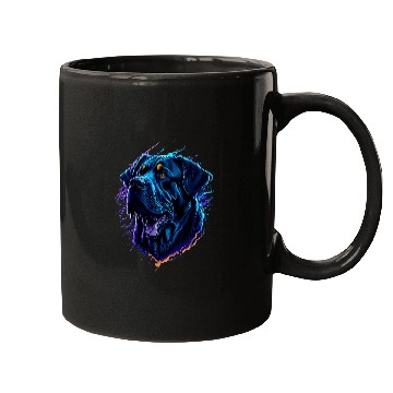 Discover Rottweiler Vector Art Colorful Mugs