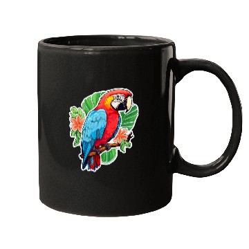 Discover Zoo Biologists Tropical Bird Rainforest Present Parrot Mugs