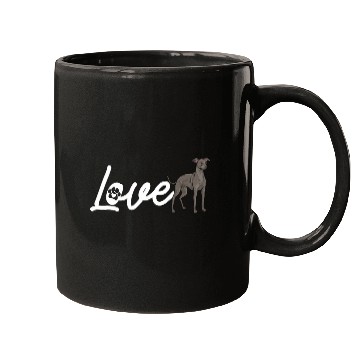 Discover Italian Greyhound Love Dog Mugs