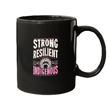 Discover Strong Resilient Indigenous Pride Headdress Native American Mugs