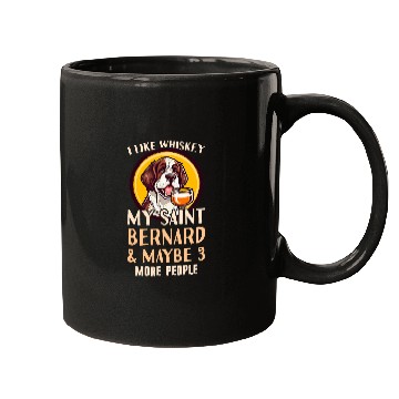 Discover Saint Bernard Dad Outfit Saint Bernard Whiskey Mugs