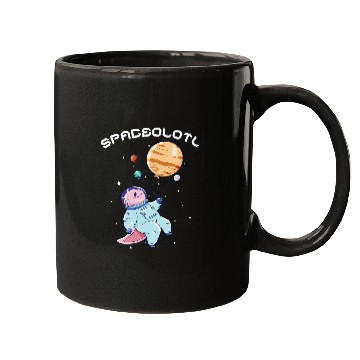 Discover Solar System Astronaut Axolotls Space Planets Space Astronomy Mugs