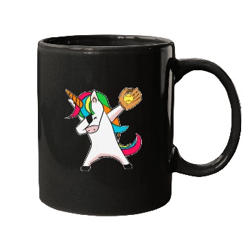 Discover Softball Player Unicorns Dabbings Unicorns Dab Dance Mugs