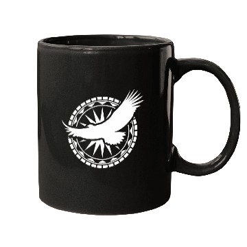 Discover Indigenous Art Bird Mandala Southwest Mugs