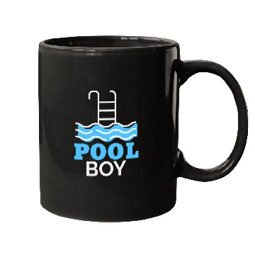 Discover Poolboy Swimming Pool 2Bathmaster Lifeguard Mugs