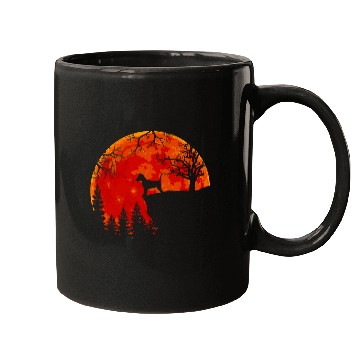 Discover Miniature Pinscher And Moon Halloween Mugs