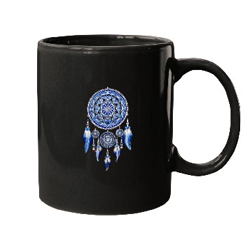 Discover Native American Dreamcatcher Indian Design 7 Mugs