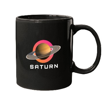 Discover Saturn I Planets Space Galaxy Astronomer Astronomy Mugs