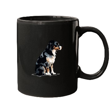 Discover Pawsome Pals Australian Shepherd Silhouette Mugs