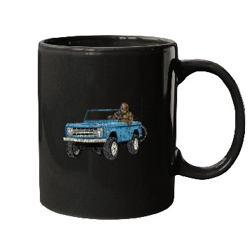 Discover Sasquatch Mountain Biking Adventure Mugs