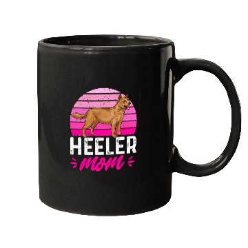 Discover Red Heeler Mom Australian Cattle Dog Mom Mugs