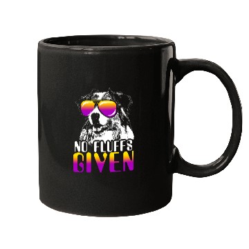 Discover No Fluffs Given Aussie Sunglasses Australian Shepherd Mugs