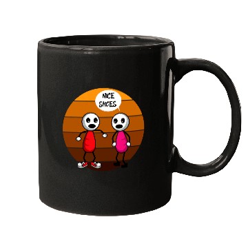 Discover Stickman Shoes Joker Artist Mugs
