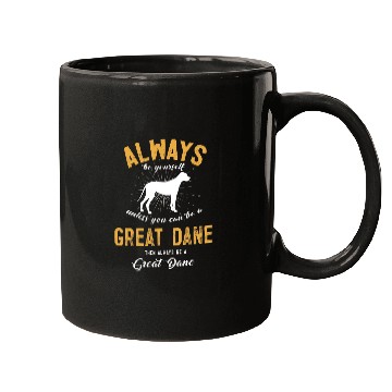 Discover Dog Great Dane Be A Great Dane Lover T-Shirt Mugs