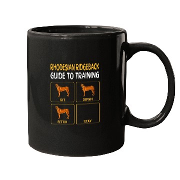 Discover Rhodesian Ridgeback Guide To Training Dog Obedience Mugs