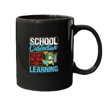 Discover School Custodian Clear Trail Learning 2Janitor Appreciation 21 Mugs