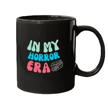 Discover In My Horror Era Thriller Book Author Reader Scary Mugs