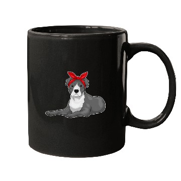 Discover Pitbull Bandana Mugs