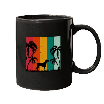 Discover Retro Summer German Shorthaired Pointer Dog Lover Vacation Mugs