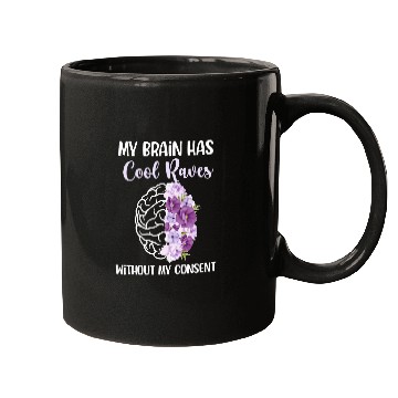 Discover My Brain Epilepsy Awareness Epilepsy Warrior Mugs
