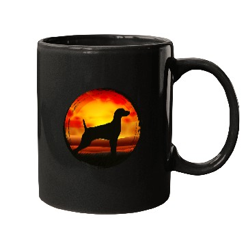 Discover Weimaraner Dog Retro 18 Mugs