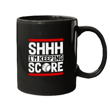 Discover Shhh Im Keeping Score 12 Mugs