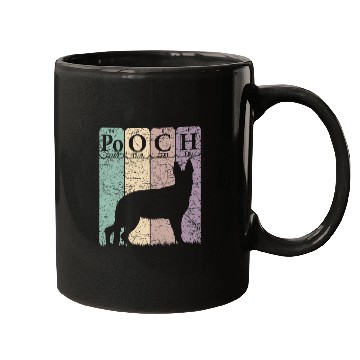 Discover German Shepherd Dog Periodic Table Elements Dog Pooch Mugs
