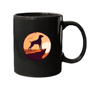 Discover Weimaraner Dog Retro 31 Mugs