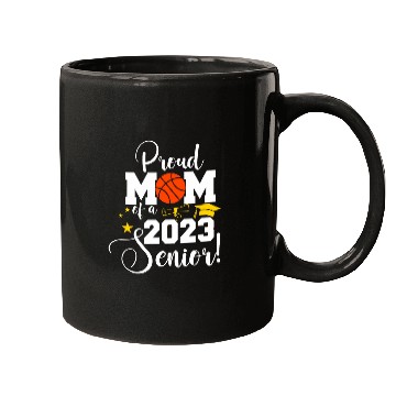 Discover Senior Year 23 Basketball Mom Class of Senior Mugs