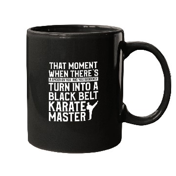 Discover That Moment When Theres A Spider On You Martial Arts Mugs