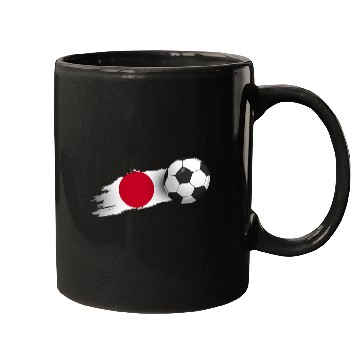 Discover Japan Soccer Ball Mugs