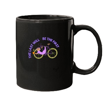 Discover Man Cyclist Cycling Bicycle Funny Sloth Mugs