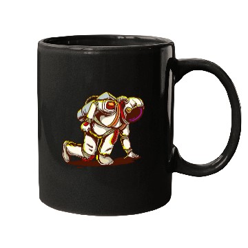 Discover Starting Astronaut I Running Runner Sprinter Sci Fi Space Mugs