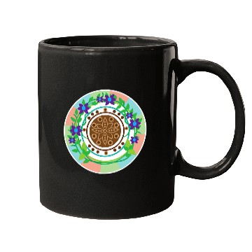 Discover Stylish Creative Art Illustration Artwork Style Circle Mugs