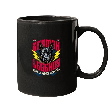Discover German Shepherd Wild and Treu since 1899 Mugs