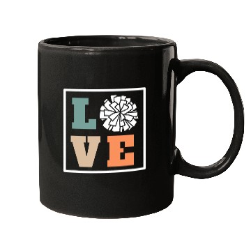 Discover Love Cheer vintages Cheerleading Coach Mugs