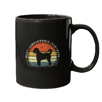 Discover Retro vintages bests Labradoodle Dad Ever Father Day Mugs