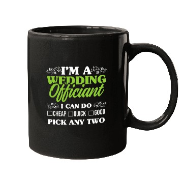 Discover Wedding Officiant Any Two Internet Ordained Minister 23 Mugs