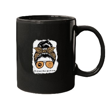 Discover German Shorthaired Pointer Dog Mom Bleached Messy Hair Bun Mugs