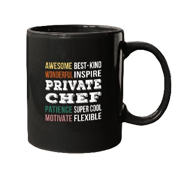 Discover Private Chef Tee Funny Appreciation Mugs